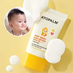 Лосьйон сонцезахисний Atopalm Easy-Wash Sun Lotion SPF32 PA+++ 60 мл - мініатюра 2