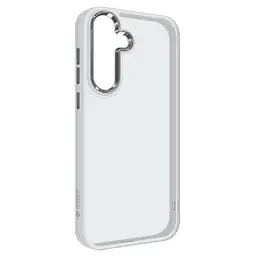 Чехол для Samsung Galaxy S25 Plus 5G, UNIT2, белый, ударопрочный, прозрачный противоударный чехол-накладка из TPU и поликарбоната (PC), с защитными бортиками, защита всего корпуса от ударов и царапин, ArmorStandart (ARM81842)