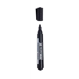 Маркер Buromax водостійкий чорний (BM.8700-01) - мініатюра 2