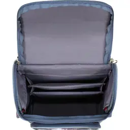 Портфель Bagland з ліхтариками Успіх 12 л. сірий 210к (00551703) (80213835) - мініатюра 5