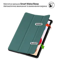 Чохол до планшета BeCover Smart Case Xiaomi Redmi Pad 2 Pro 12.1" Dark Green (714628) - мініатюра 5