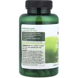 Корінь лопуха Swanson Full Spectrum 460 мг 100 капсул - мініатюра 3