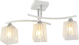 Люстра декоративна V XA1394/3 White+Chrome на 3 плафонів