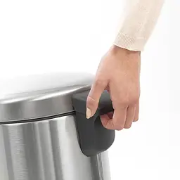 Відро для сміття Brabantia Pedal Bin сталеве 12 л (113604) - мініатюра 5