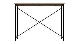 Стіл письмовий Line Лайт Ferrum-decor 750x1000x500 Чорний метал ДСП Дуб Сонома 16 мм (FRD-104839) - мініатюра 6