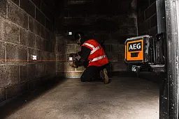 Нівелір лазерний AEG CLR215-B (15 м, 2 промені, червоний, 2xAA) - мініатюра 7
