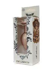 Анальна пробка - Jewellery Pearl Gold Plug Clear M - мініатюра 7