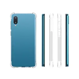 Панель BeCover Anti-Shock для Samsung Galaxy A02 SM-A022 / M02 SM-M022 Clear (705999) - мініатюра 2