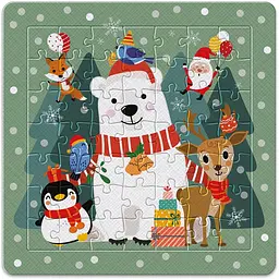 Пазли тришарові Interdruk Christmas Time 49 шт. (376329) - мініатюра 2