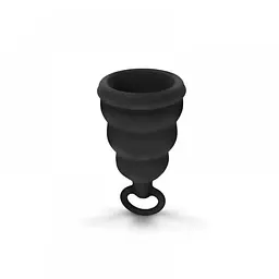 Менструальна чаша gcup gvibe, s, чорна, 6 х 3,5 см - мініатюра 3