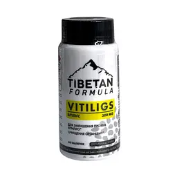 Дієтична добавка Tibetan Formula Вітілігс 60 таблеток