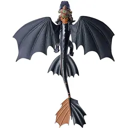 Набір Dragons Як приборкати дракона Беззубик 33 см та вершник Гикавка 7.5 см (SM66663/6074007) - мініатюра 5