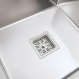 Кухонна мийка Platinum Handmade 780x440x230 L нержавійка (квадратний сифон,3.0/1.0), Нержавіюча сталь - мініатюра 6