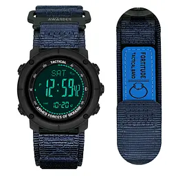 Годинник Awarder 036 Nylon Black-Blue