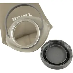 Пляшка для води Tribe Soft Bottle 1,5 л TPU м'яка grey (T-FE-0024-grey) - мініатюра 3