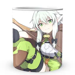 Кухоль GeekLand Goblin Slayer Вбивця Гоблінів Ельф GobS 02.11 330 мл білий - мініатюра 2