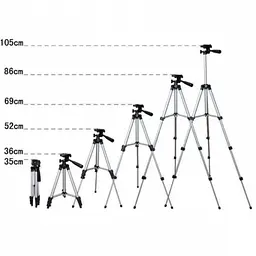 Штатив для камери та телефона 3110 Тринога для фотоапарата Трипод Tripod - мініатюра 2
