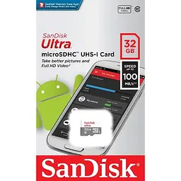 Карта пам'яті SanDisk microSDHC 32GB UHS-I Ultra A1 (SDSQUNR-032G-GN3MN) [109275] - мініатюра 5