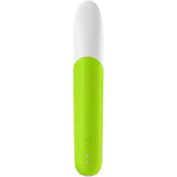 Мінівібратор із гнучким язичком Satisfyer Ultra Power Bullet 7 Green - мініатюра 5
