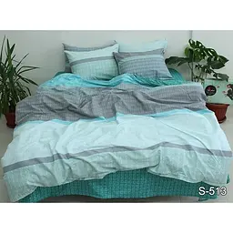 Комплект постільної білизни з компаньйоном (S513) Євро TAG tekstil pbe0037459