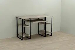 Комп'ютерний стіл Ferrum-decor Тім 75x120x70 чорний ДСП Дуб Сонома 16мм (FRD-103971) - мініатюра 6