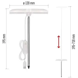 Лампочка EMOS LED лампа для рослин з таймером та димером (Z7902) - мініатюра 4
