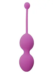 Вагінальні кульки SILICONE KEGEL BALLS PURPLE BOSS SERIES Boss Series 75-00012 98652