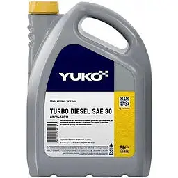 Олива моторна Yuko Turbo Diesel SAE 30 API CD 5 л (154216)