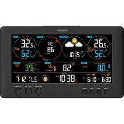 Розумна метеостанція Sencor SWS 12500 WIFI чорна [134772] - мініатюра 5