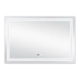 Дзеркало Qtap Mideya 1200x800 (DC-F613) з LED-підсвічуванням та антизапотіванням QT2078F613W, Білий - мініатюра 4