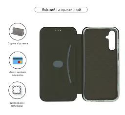 Чохол-книжка ArmorStandart G-Case для Samsung A15 4G (A155) / A15 5G Black - мініатюра 3