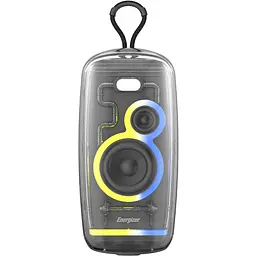 Акустична система 1.0 Energizer 16Вт Bluetooth 5.2/MicroSD/USB/AUX/FM/TWS, IPX65, чорна (BTS164)