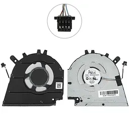 Вентилятор для ноутбука DELL INSPIRON 15 Plus 7510 4pin (левый+правый) (0GJN2R+0CNNWF) - мініатюра 2