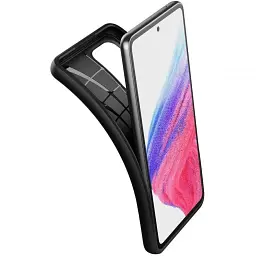 Чохол-накладка Spigen Core Armor для Samsung Galaxy A53 SM-A536 Black (ACS04298) - мініатюра 5