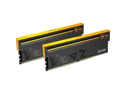 Пам'ять для настільних комп'ютерів Lexar 32 GB (2x16GB) DDR5 6000 MHz Thor Z Black (LD5U16G60C362V-RGD)