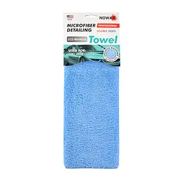 Ганчірка Nowax з мікрофібри 40х40см блакитна(NX68442)