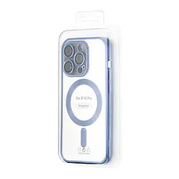Чохол Ductil Metallic Edge with MagSafe (Protected Camera & Lens) iPhone 14 Pro Light Blue - мініатюра 2