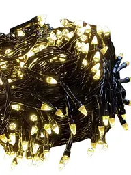 Світлодіодна гірлянда Конус на 120 LED гірлянда 8 режимів від мережі для приміщення та вулиці під накриттям 3 м на 0.6 м Тепло біла - мініатюра 3
