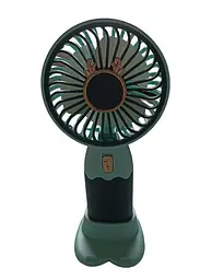 Вентилятор ручний акумуляторний Mini Fan ZB088C USB Синьо-бірюзовий