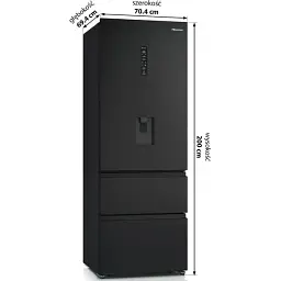 Холодильник Hisense RT641N4WFE1 (BCD 456WYR) (6895806) - мініатюра 4
