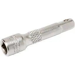 Вороток подовжувач для тріскачок та торцевих головок Mastertool 1/4" x 50мм