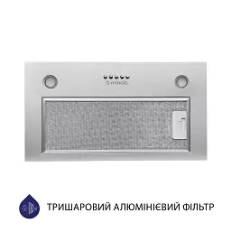 Витяжка вбудована Minola HBI 5627 GR 1000 LED - мініатюра 2