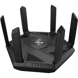 ASUS Маршрутизатор RT-AXE7800 Wi-Fi 6E 3xGE LAN 1xGE WAN 1x2.5GE LAN/WAN 1xUSB3.2 MU-MIMO OFDMA MESH gaming