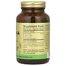 Хлорела зі зруйнованою клітинною оболонкою Chlorella 520 мг - 100 вег. капсул - мініатюра 2