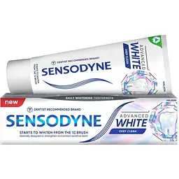 Зубна паста Sensodyne Вдосконалене вибілювання, глибоке очищення 75 мл