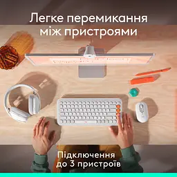 Мишка Logitech POP Mouse With Emoji Bluetooth Lilac (910-007414) - мініатюра 7
