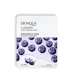 Маска для обличчя зволожуюча Bioaqua Blueberry тканинна 23 г (BQY56563)