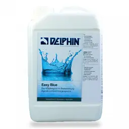 Рідкий альгіцид для басейну Delphin Easy Blue для високих температур, 4,8 кг