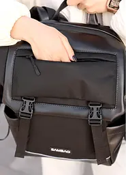 Жіночий рюкзак Sambag Aura чорний 39 х 29 х 13 см (24551301) - мініатюра 4
