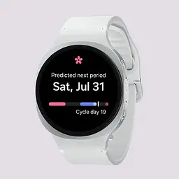 Смарт-годинник Samsung Galaxy Watch 8 44мм (L330) 1.47, 480x480, sAMOLED, BT 5.3, NFC, 2/32ГБ, сріблястий - мініатюра 3